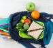 Healthy and Colorful School Lunch Box